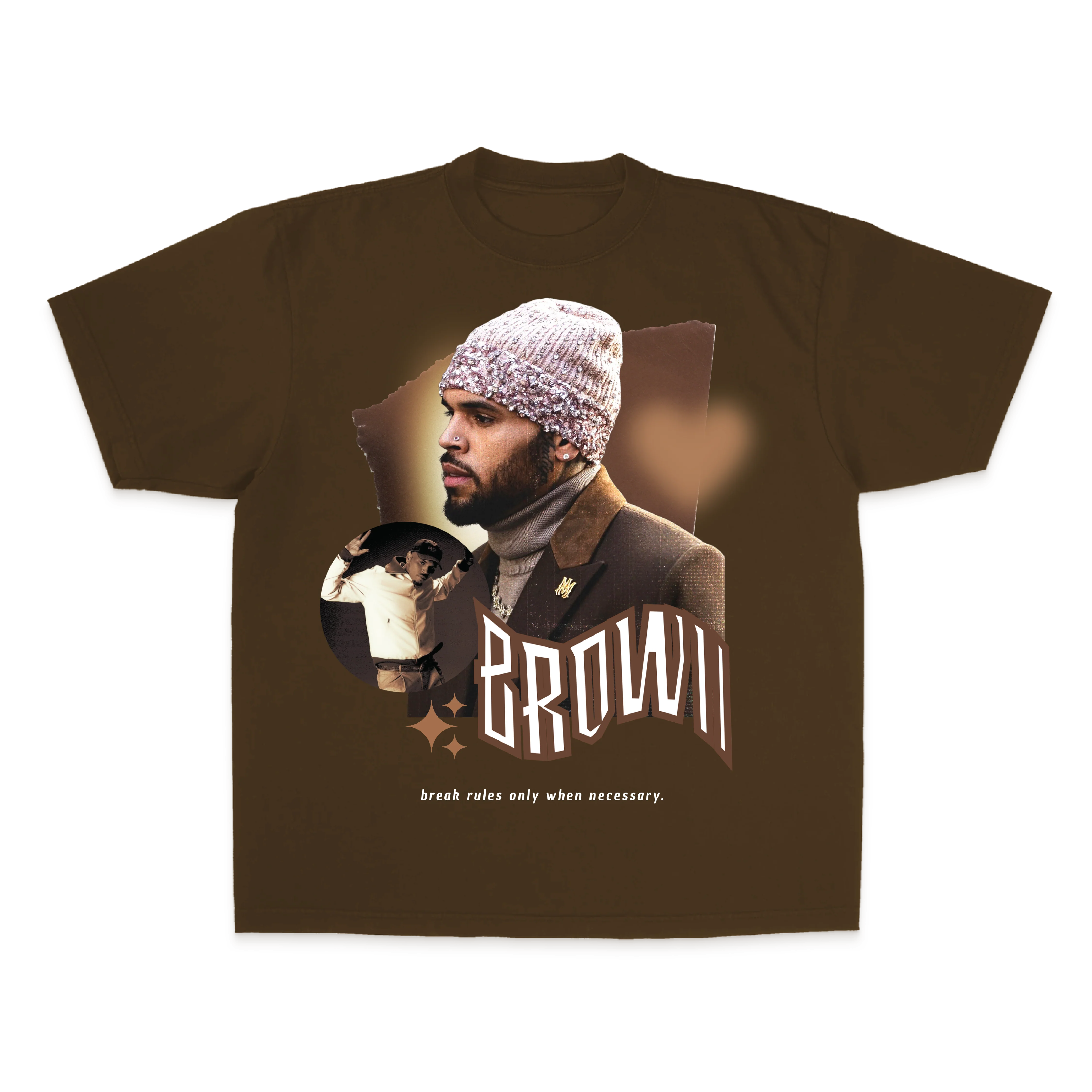 SUPERSTAR BROWN S/S T-SHIRT
