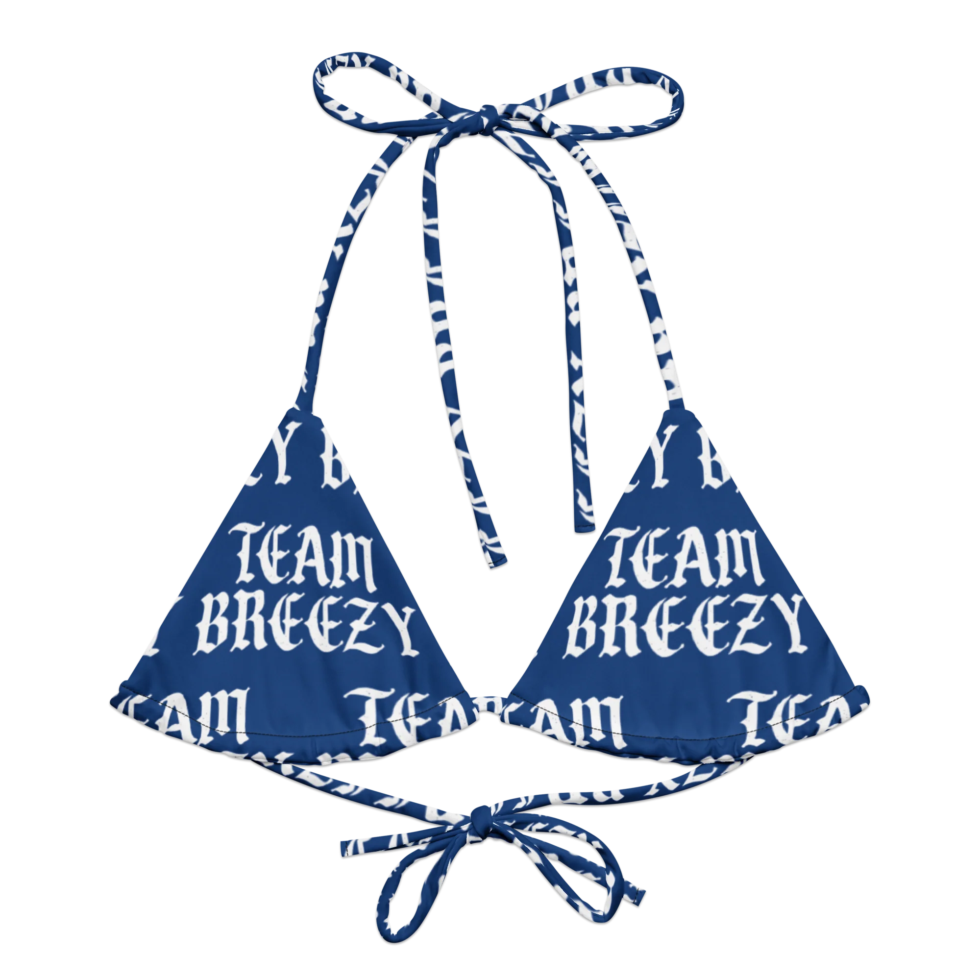TEAM BREEZY All-Over Bikini Top - Image 5