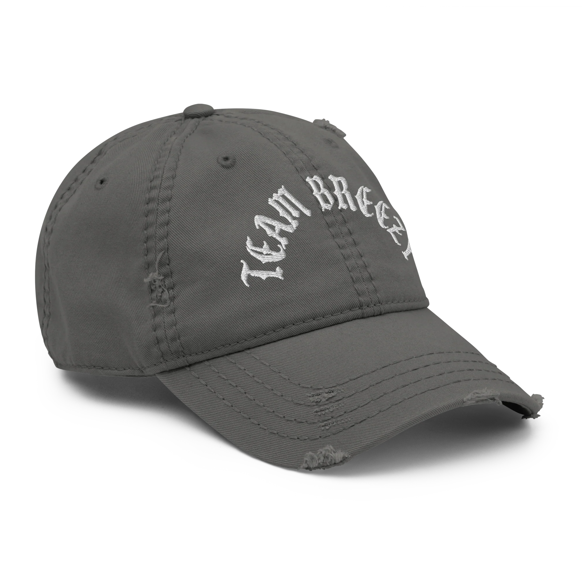 TEAM BREEZY BLACKLETTER Distressed Dad Hat - Image 11