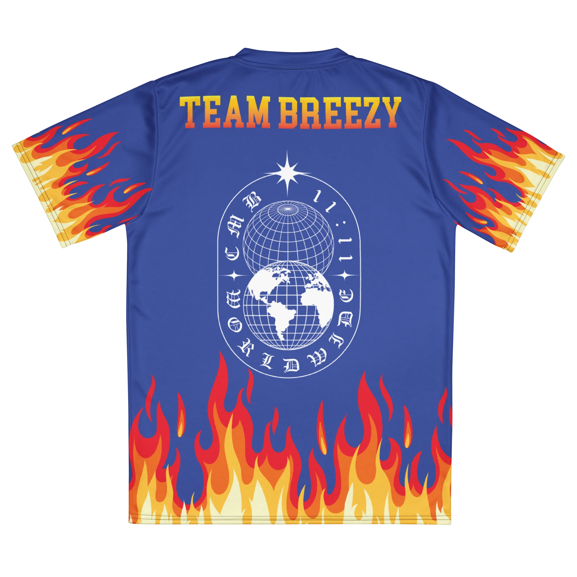 TEAM BREEZY BURN RUBBER JERSEY - Image 4