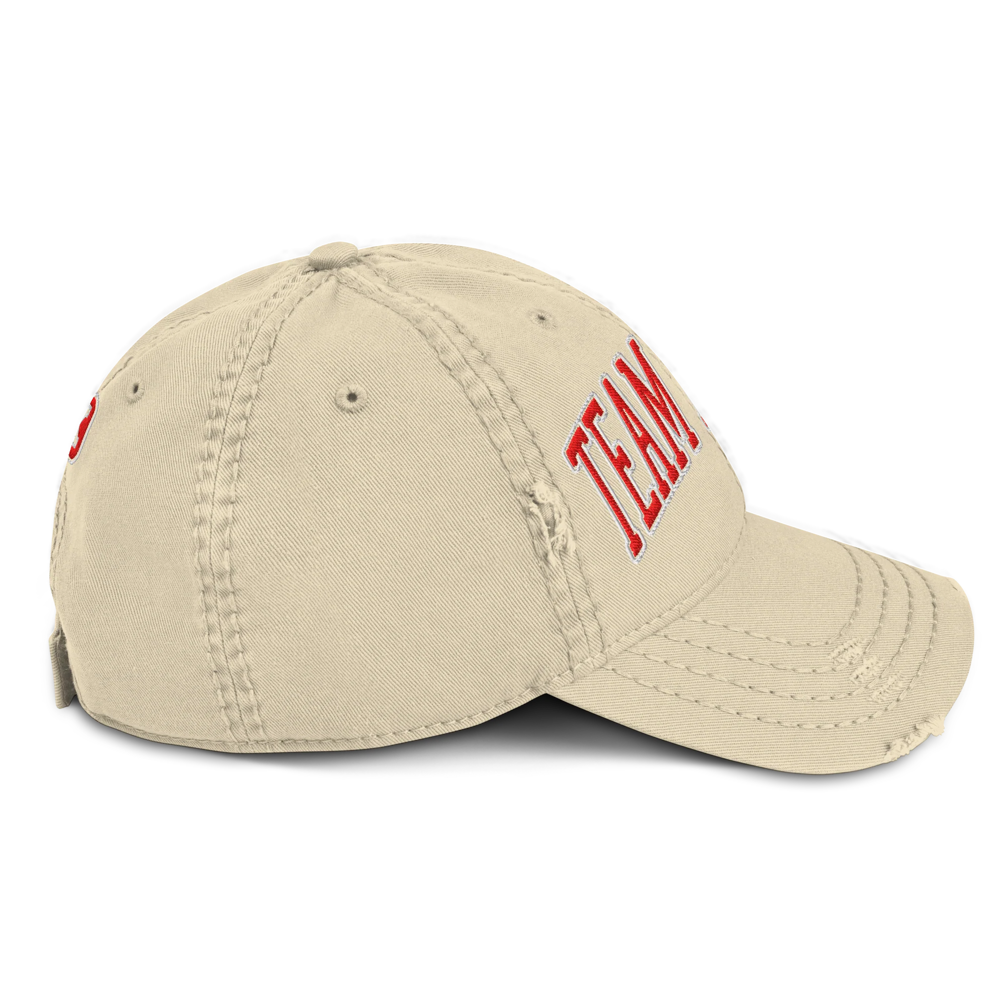 TEAM BREEZY TAILGATE DISTRESSED HAT - Image 3