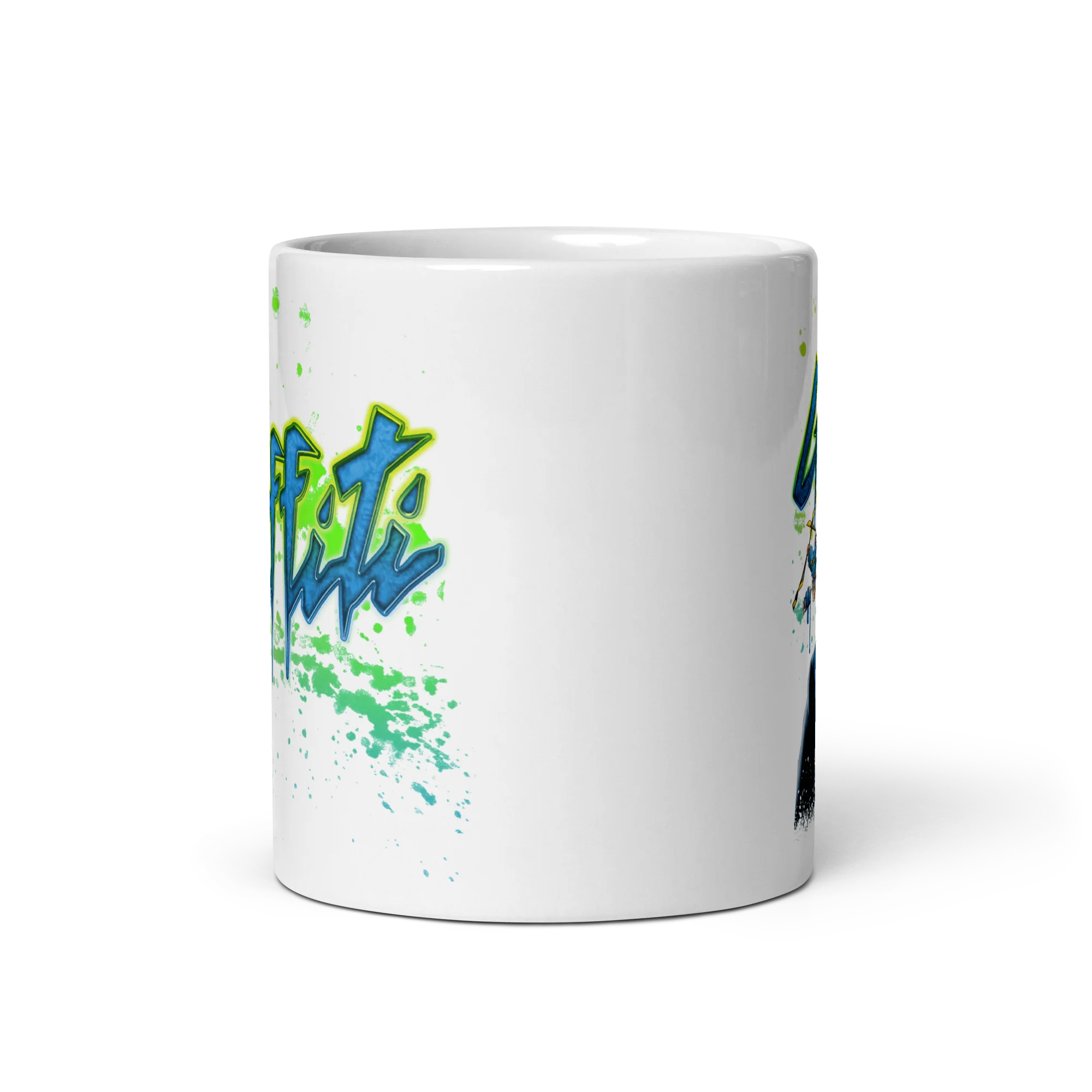 GRAFFITI LIMELIGHT GLOSSY MUG - Image 3